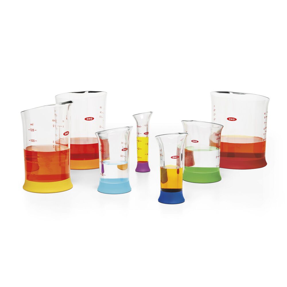 7 Piece Liquid Measuring Beaker Set G7