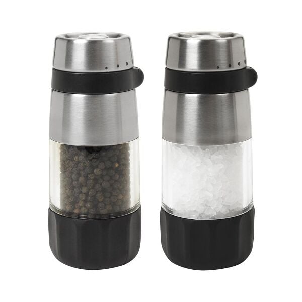 Accent Mess-Free Salt & Pepper Grinder Set K7