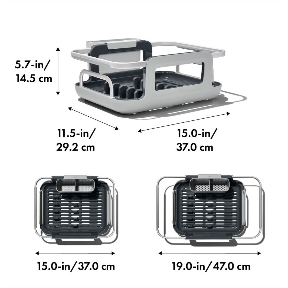 Over-the-sink Aluminum Dish Rack R0