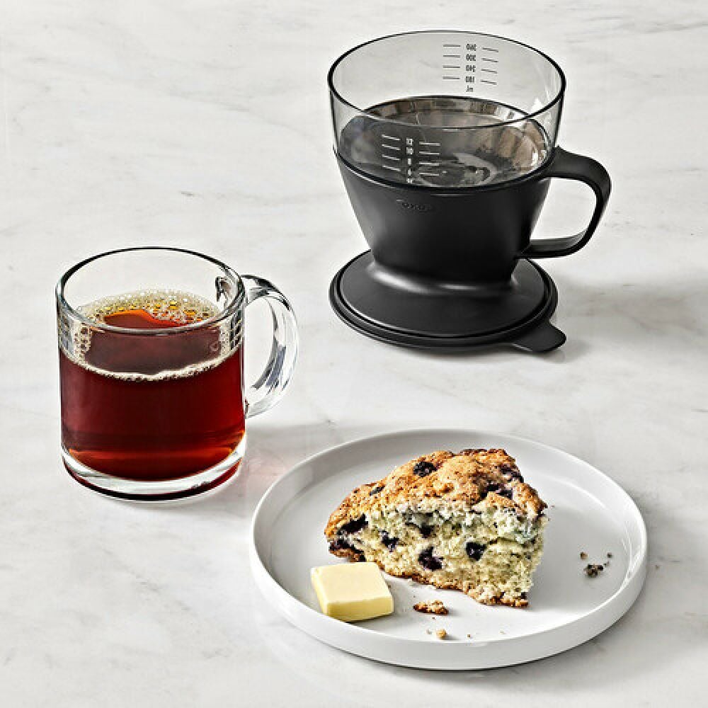 Pour Over Coffee Maker with Water Tank - Matte Black N6