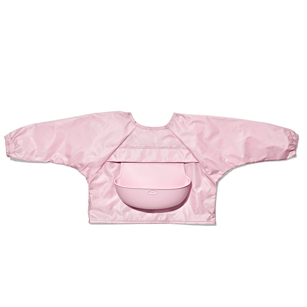 Sleeved Roll-Up Bib - Blossom N3
