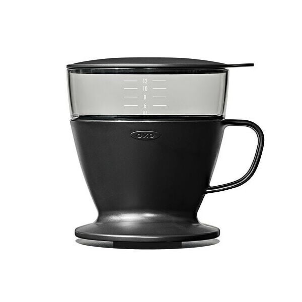Pour Over Coffee Maker with Water Tank - Matte Black N6