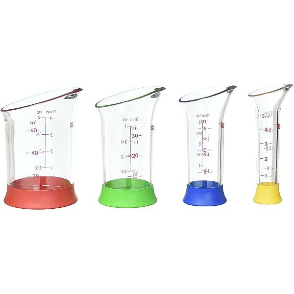 4 Piece Mini Measuring Beaker Set S9