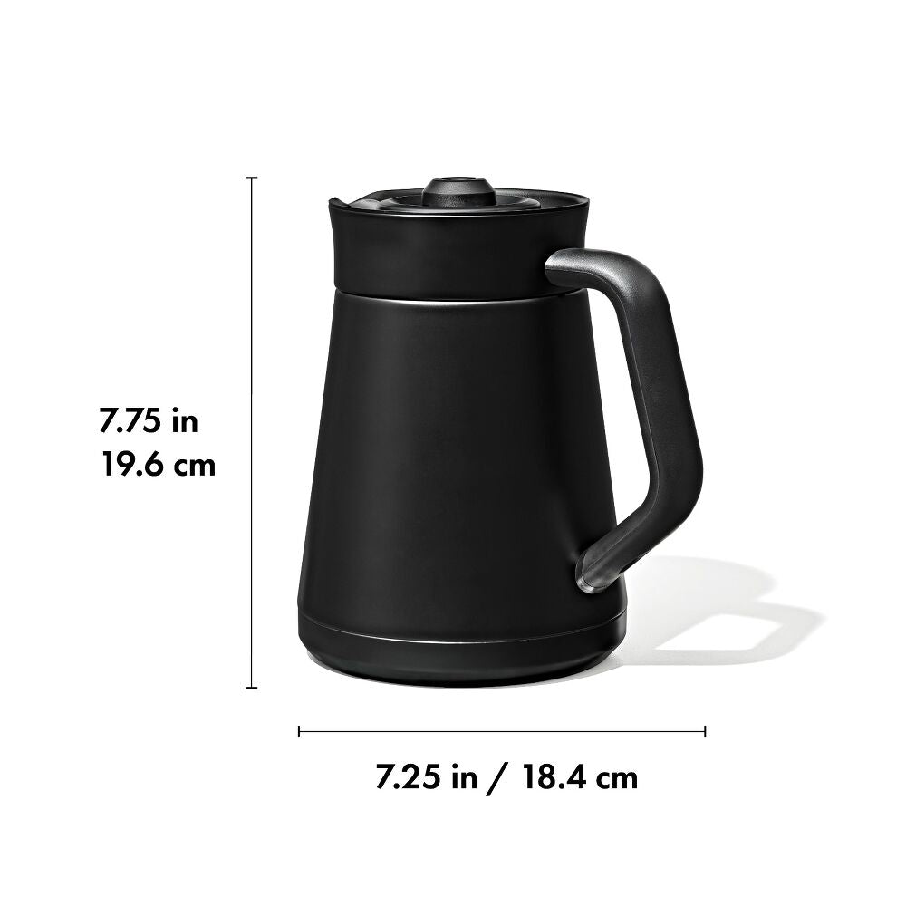 Replacement Carafe for 9-Cup Coffee Maker, Matte Black V7