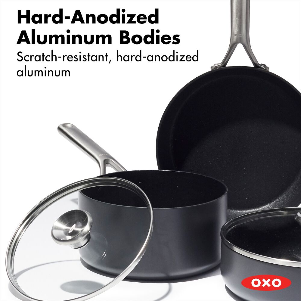 OXO Ceramic Professional Non-Stick 5-Piece Cookware Set F6