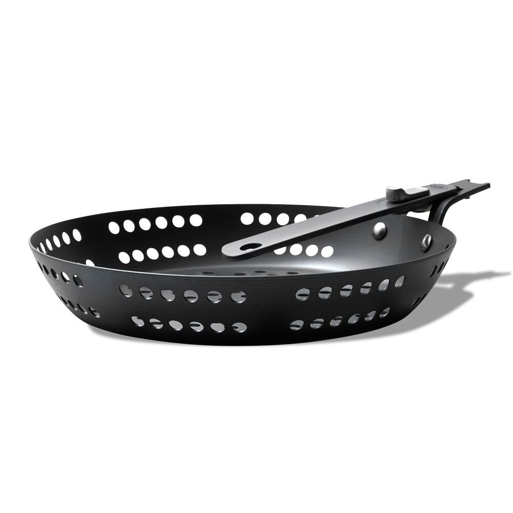 Outdoor 10" Perforated Carbon Steel Pan E7