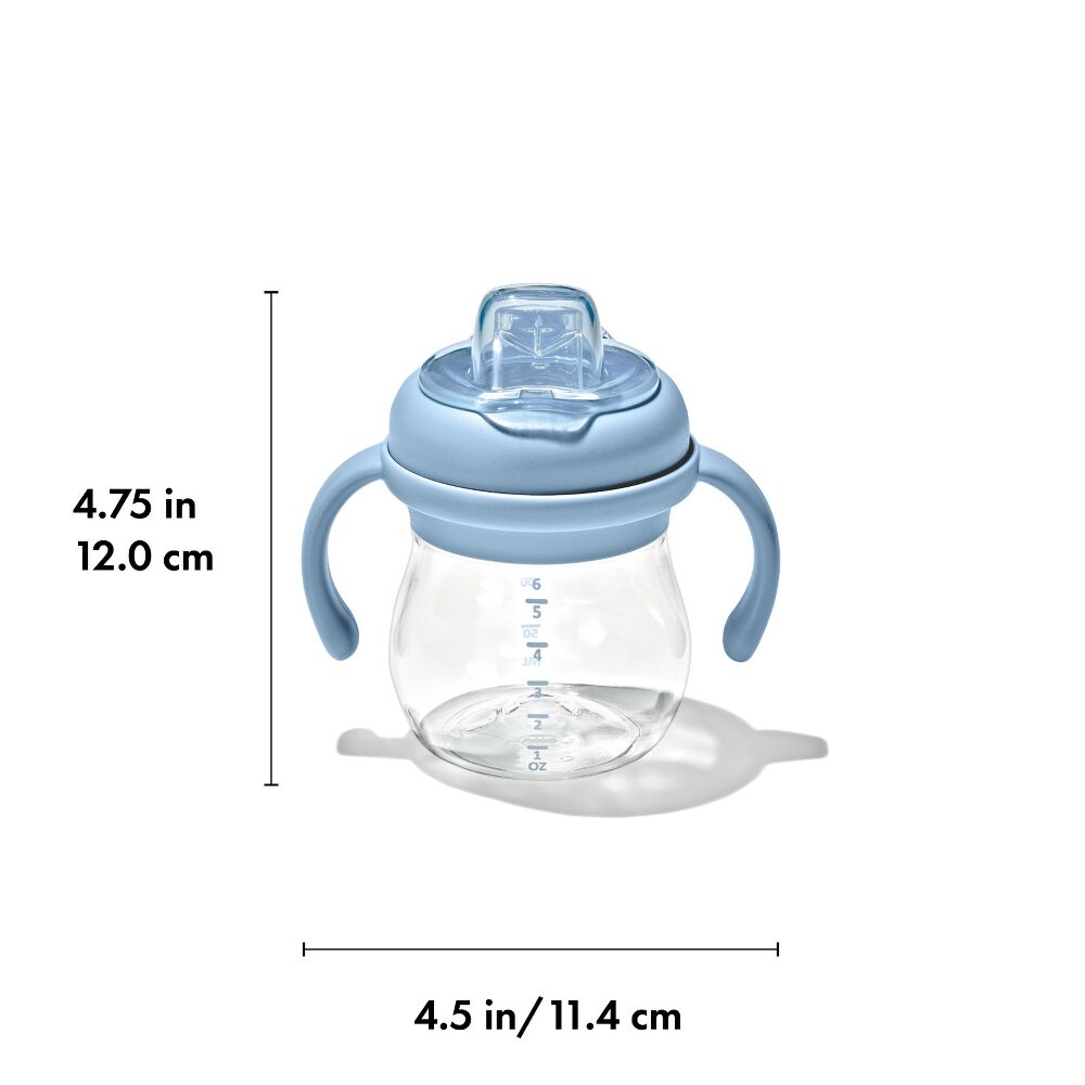 Transitions 6 Oz Soft Spout Sippy Cup with Removable Handles L0