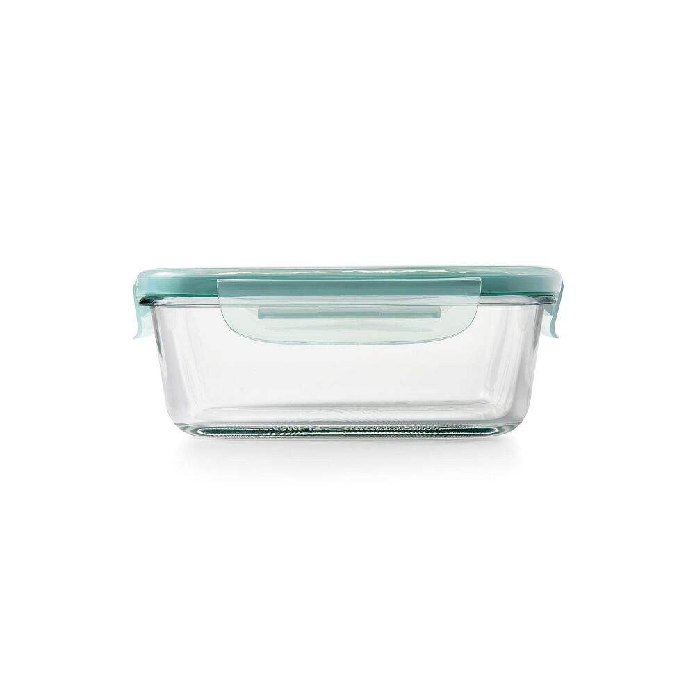 Smart Seal 3.5 Cup Glass Rectangle Container - Teal G6