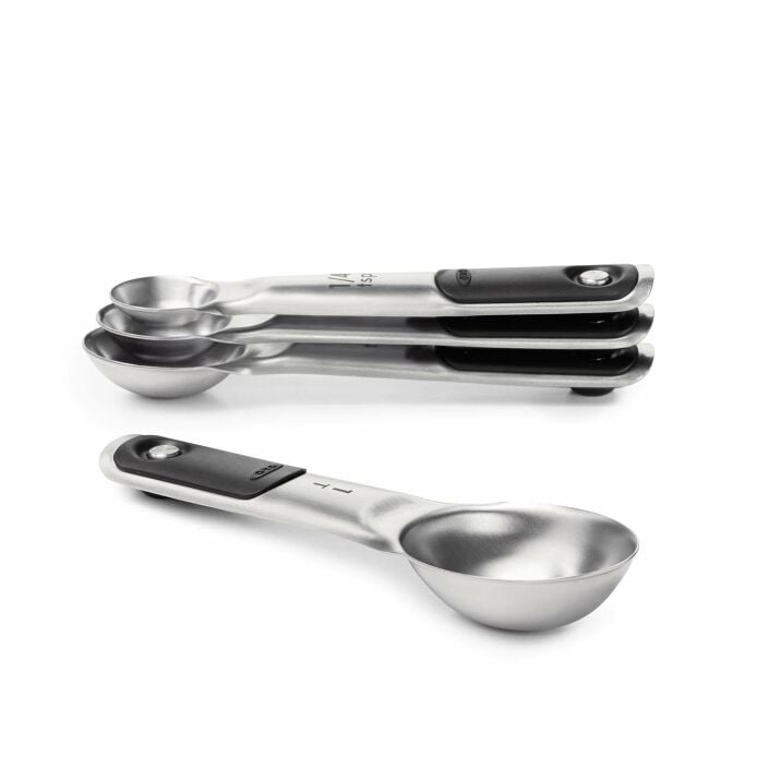 Stainless Steel Measuring Cups and Spoons Set O0
