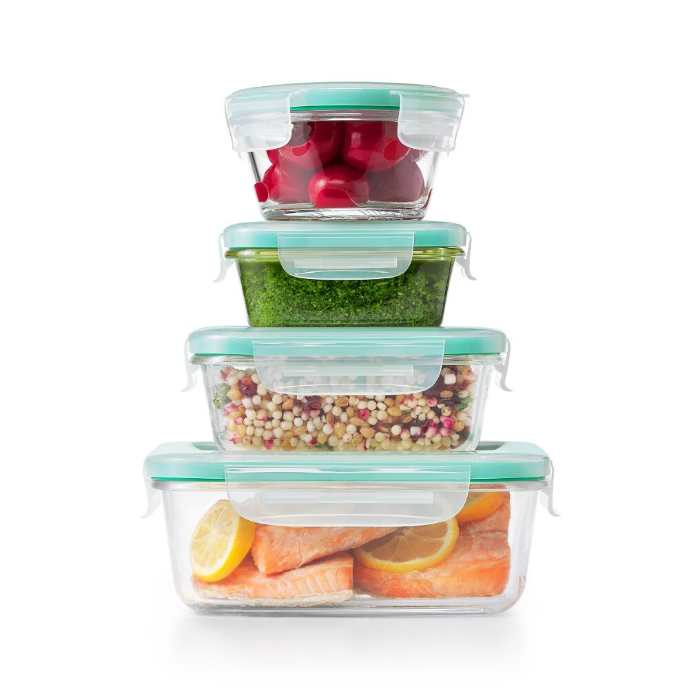 OXO Good Grips 12 Piece Smart Seal Glass Container Set G6