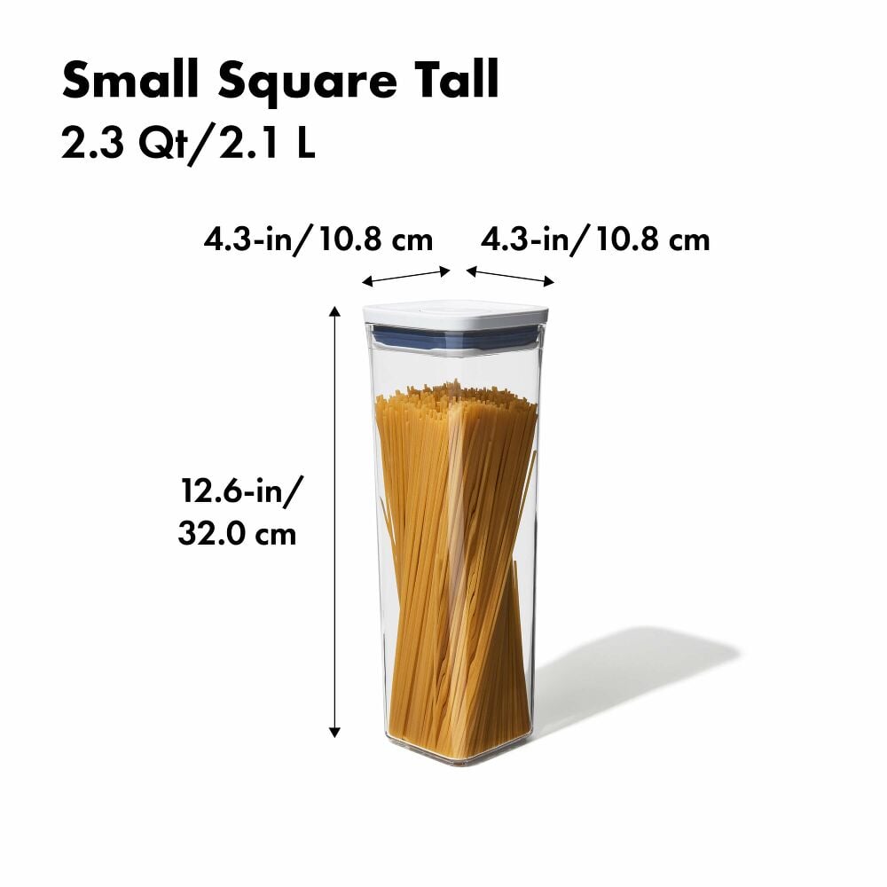 POP Container - Small Square Tall (2.3 Qt.) D9