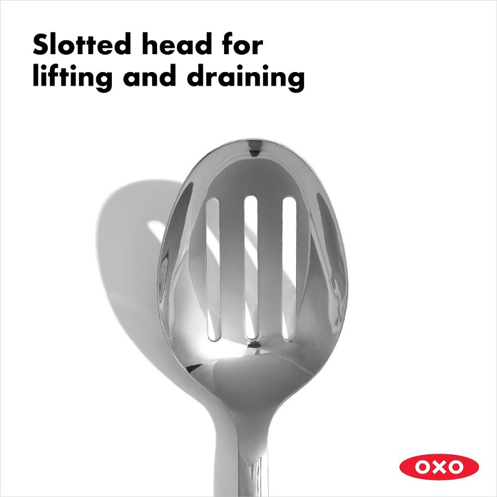 Stainless Steel Slotted Spoon O1