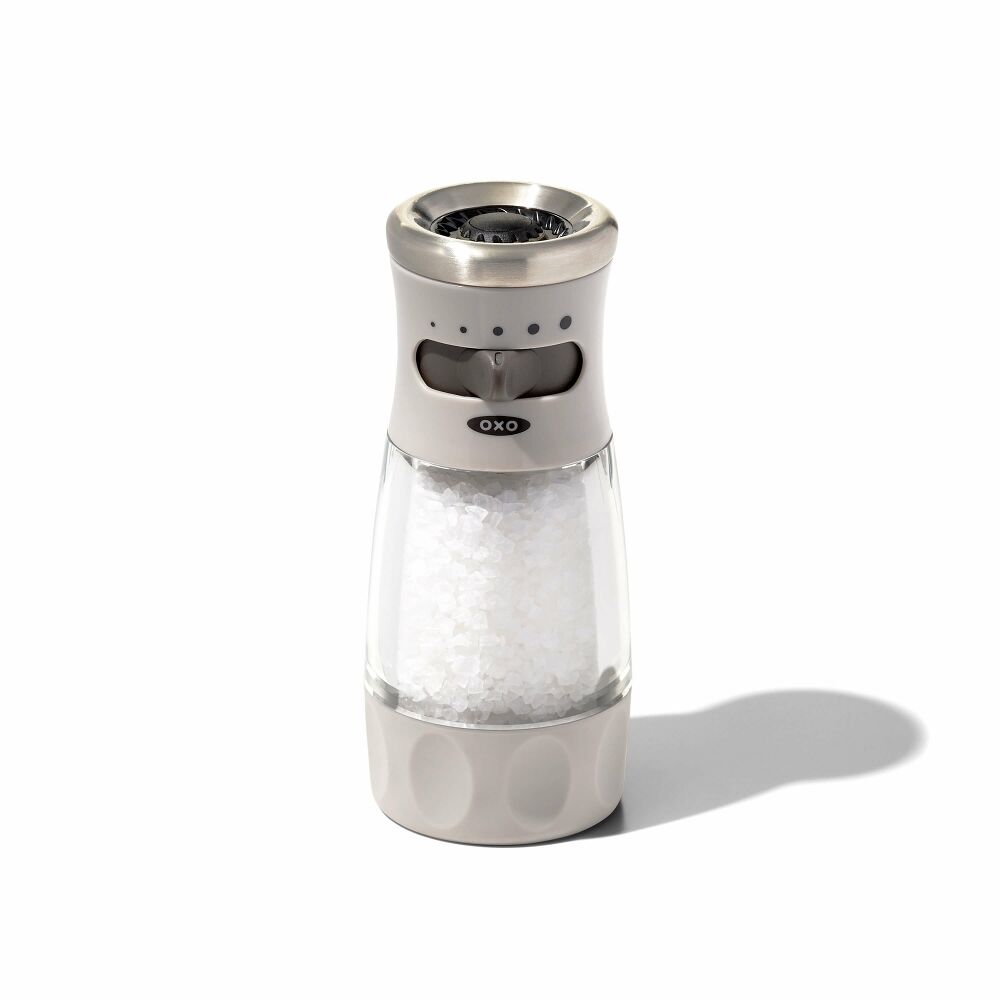 Contoured Mess-Free Salt Grinder X1
