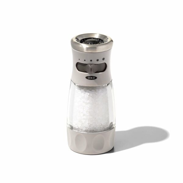 Contoured Mess-Free Salt Grinder X1