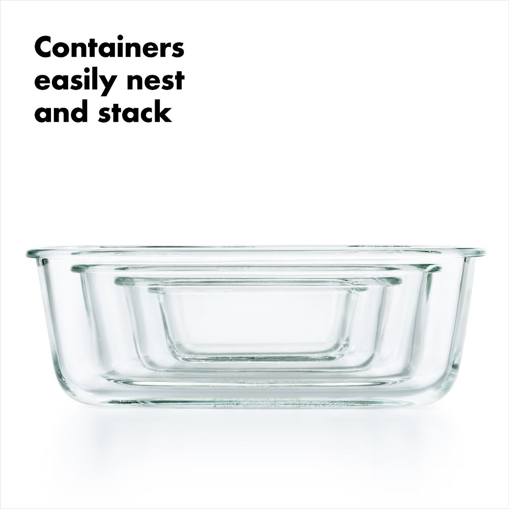 16 Piece Glass Smart Seal Everyday Container Set F6