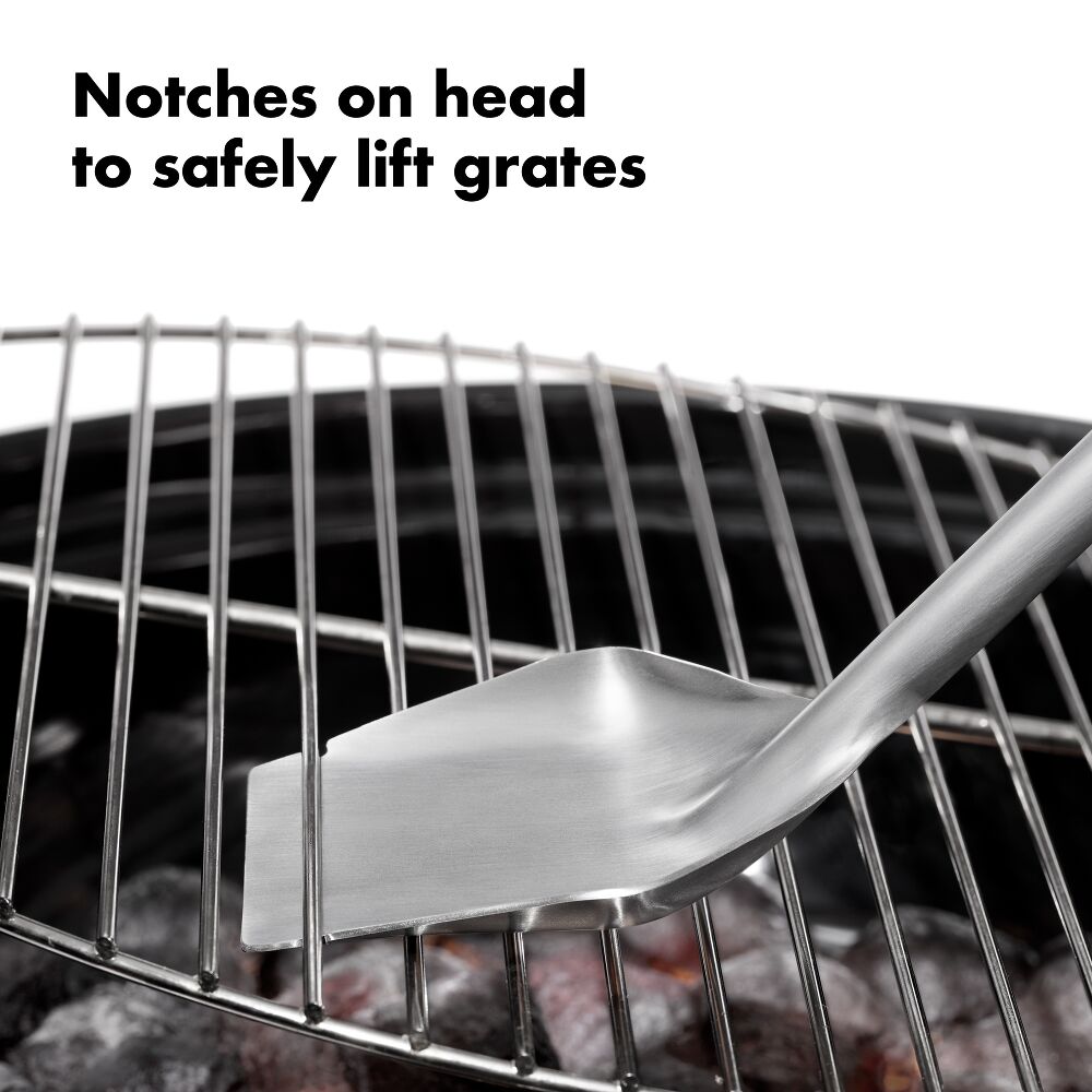 OXO Good Grips Coal Rake with Grate Lifter X8