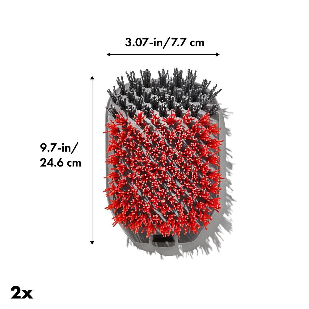 OXO Good Grips Nylon Grill Brush for Cold Cleaning Replacement Heads F3
