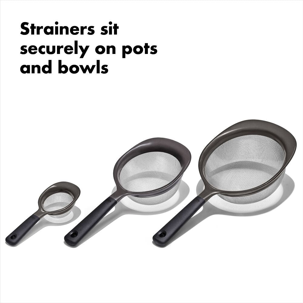 OXO Good Grips 3 Piece Strainer Set M7