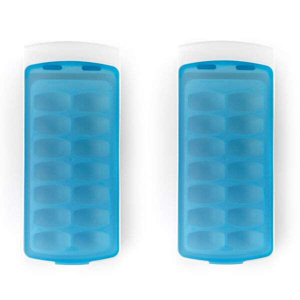 No-Spill Ice Cube Tray - 2 Pack V2