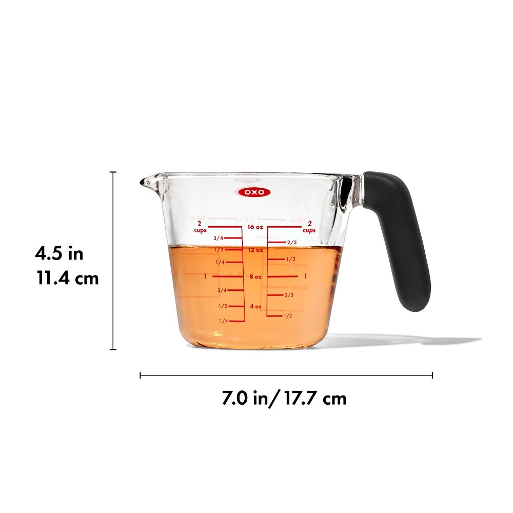 2 Cup Glass Measuring Cup J0