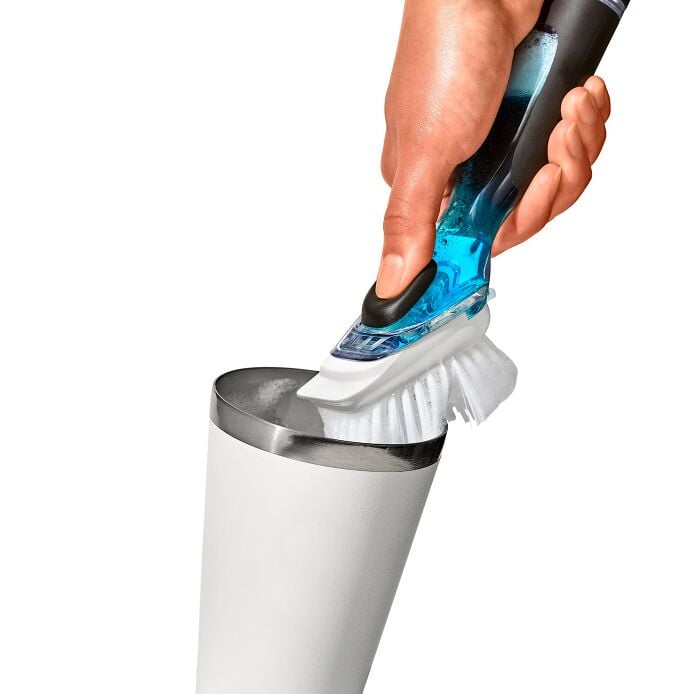 Soap Dispensing Dish Brush A7