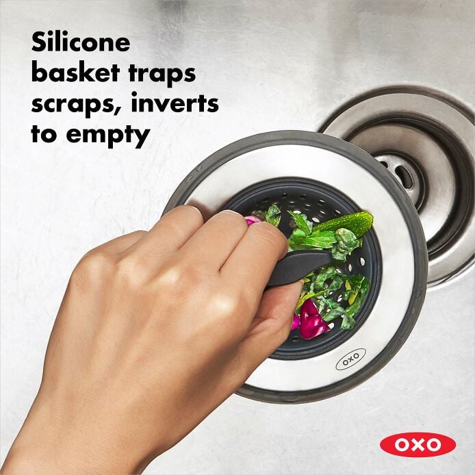 2-in-1 Silicone Sink Strainer with Stopper G1