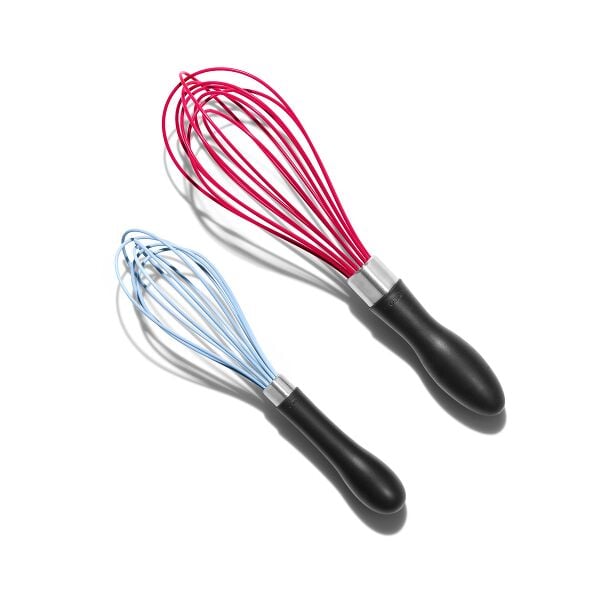2 Pc Silicone Whisk Set L6