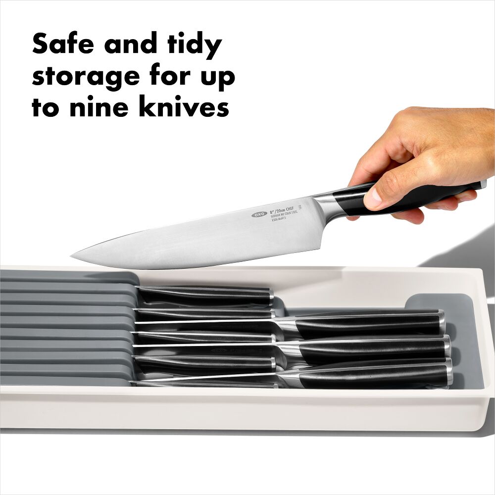 Compact Knife Drawer Organizer F2