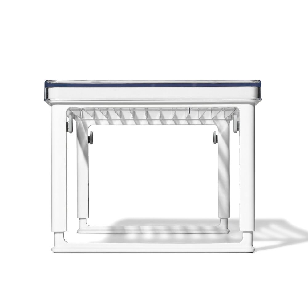 Adjustable Refrigerator Shelf Riser V4