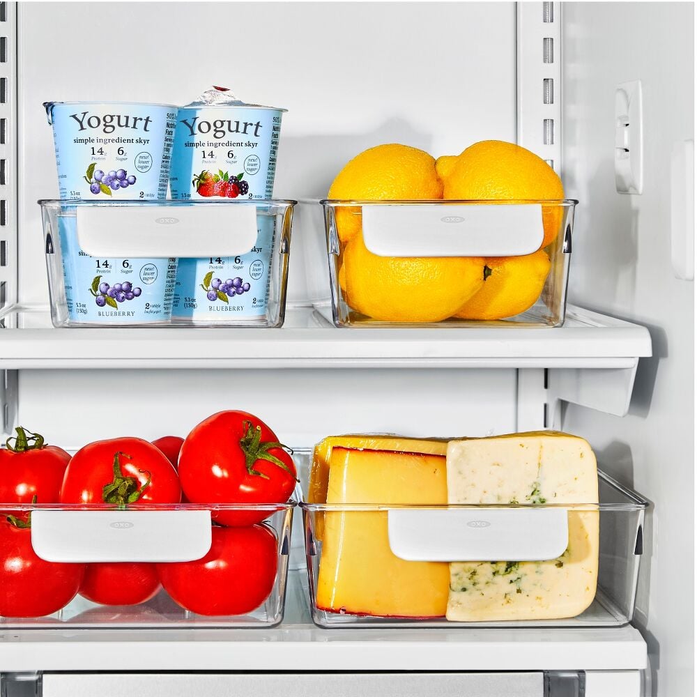 4 Piece Refrigerator Storage Bin Starter Set A7