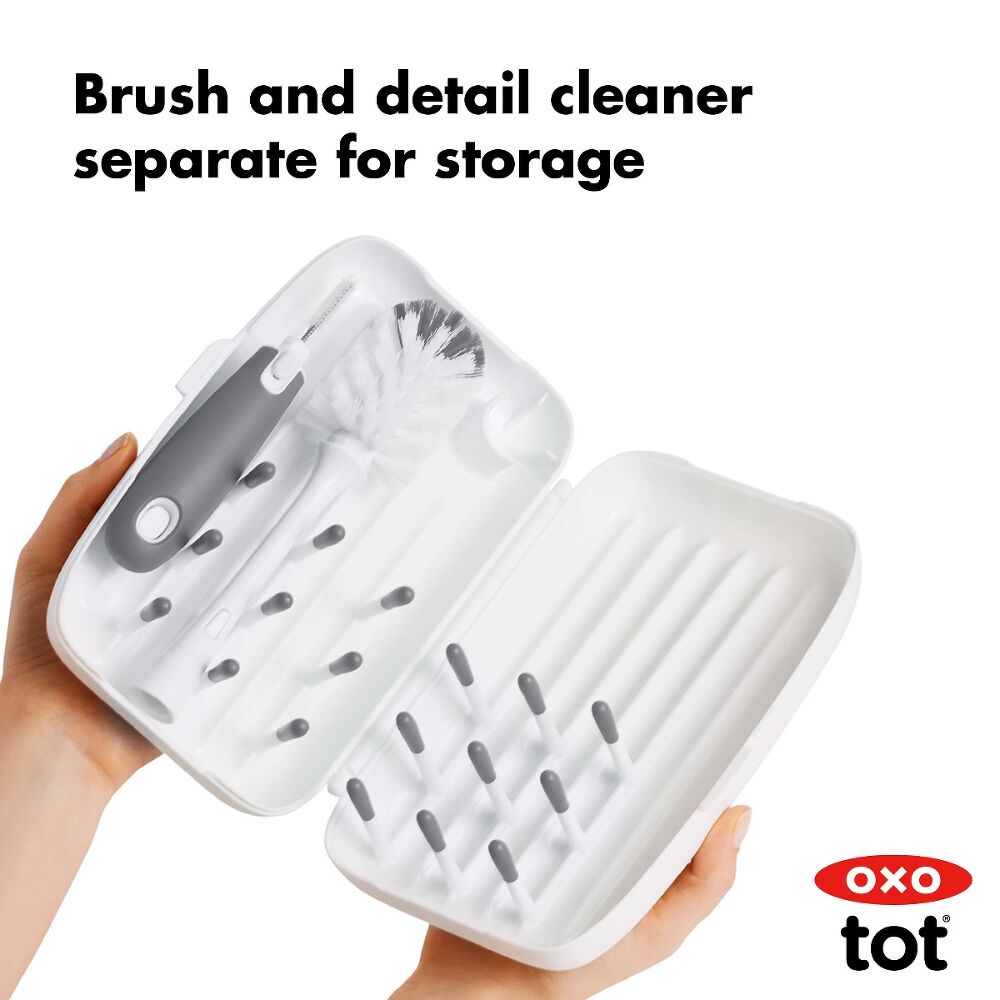 On-the-Go Drying Rack with Bottle Brush N5