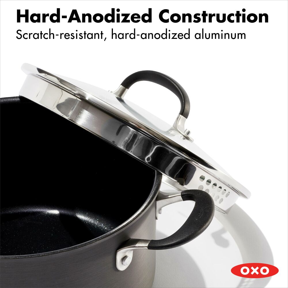 Non-Stick 6-Quart Stock Pot with Lid O3