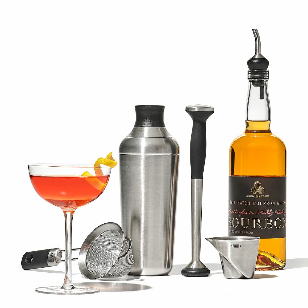 Steel 6-Piece Barware Set D9
