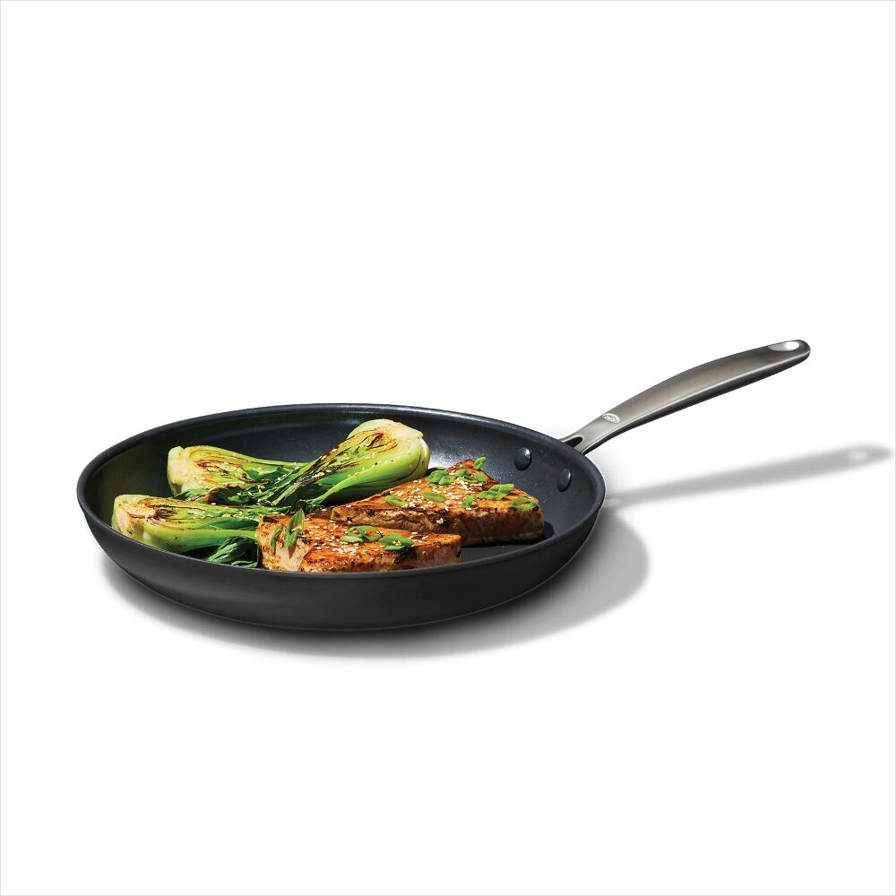 Enhanced Non-Stick 3-Piece Frypan Set — Black B1