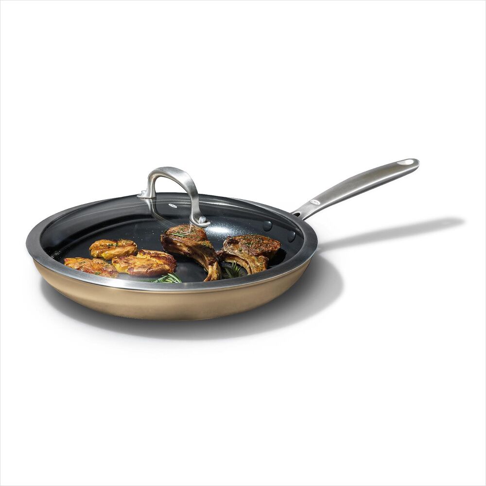 OXO Enhanced Non-Stick 12-Inch Frypan with Lid I3