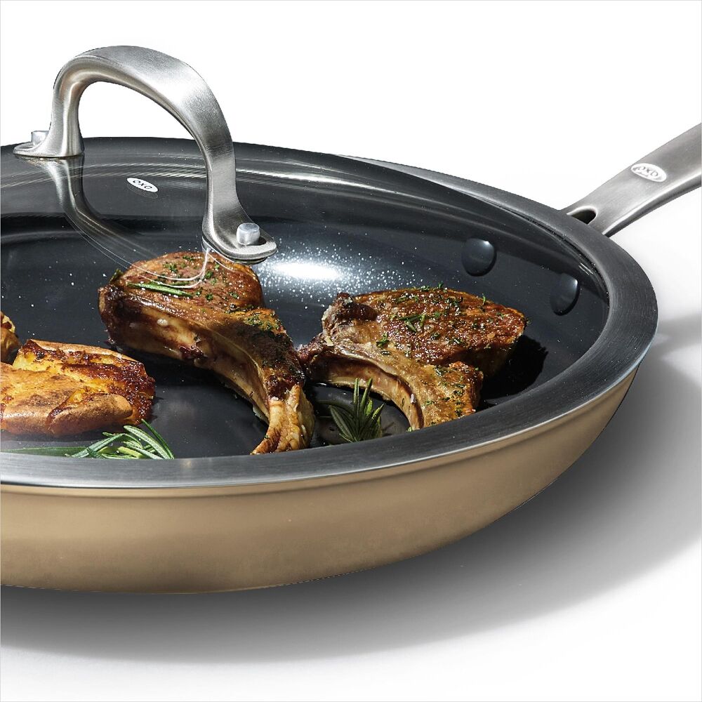 OXO Enhanced Non-Stick 12-Inch Frypan with Lid I3