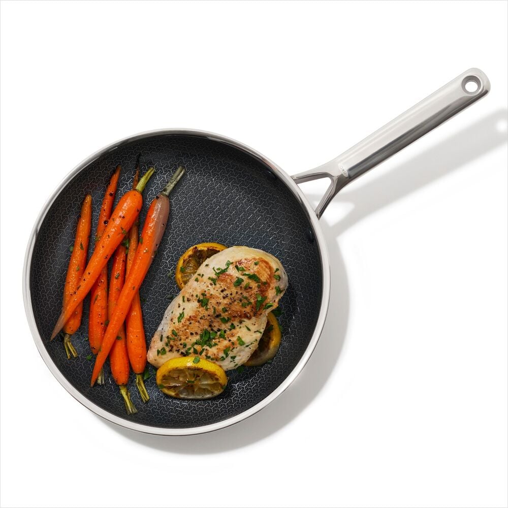 Trident Hybrid Non-Stick Stainless Steel 10 in Fry Pan C7
