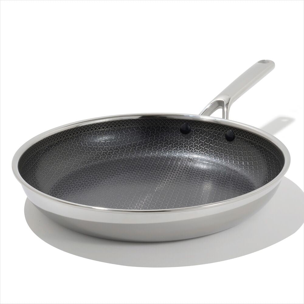 Trident Hybrid Non-Stick Stainless Steel 12 in Fry Pan E8