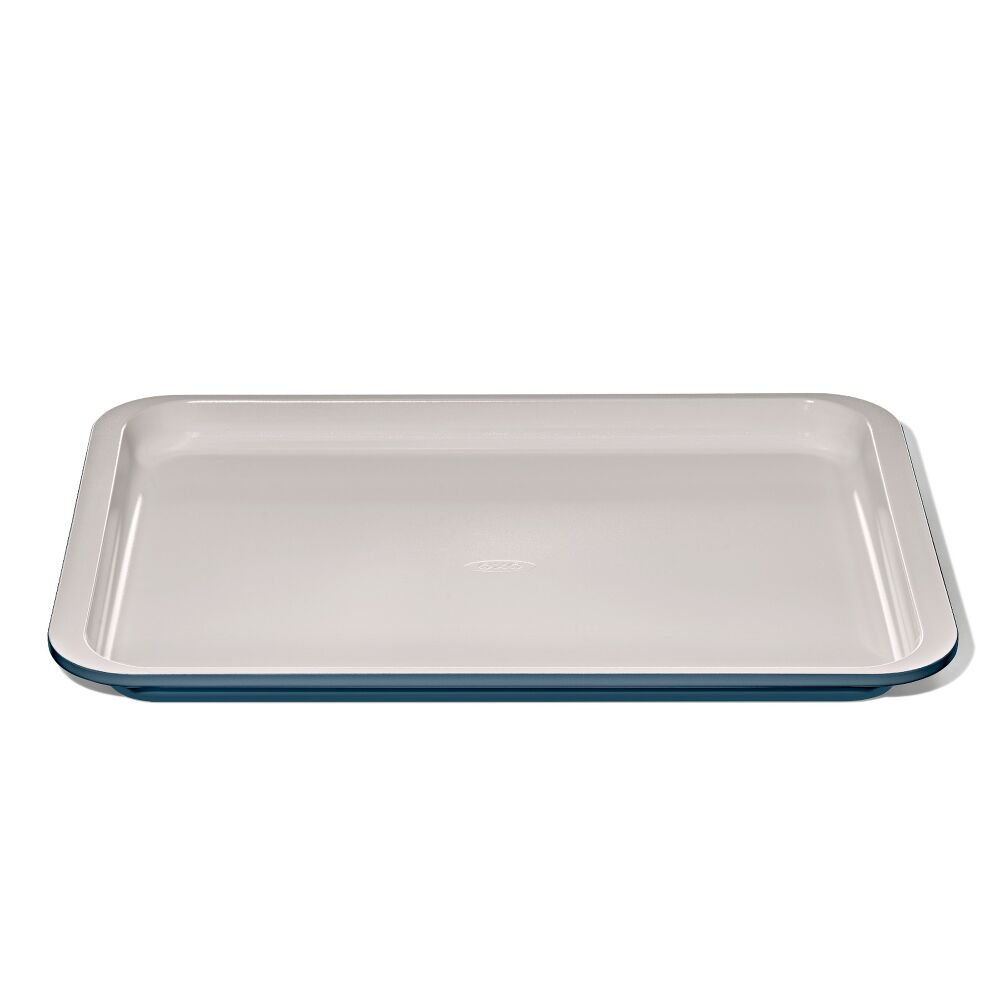 Non-Stick Pro Ceramic Coated Metal Bakeware Half Sheet Pan Q2
