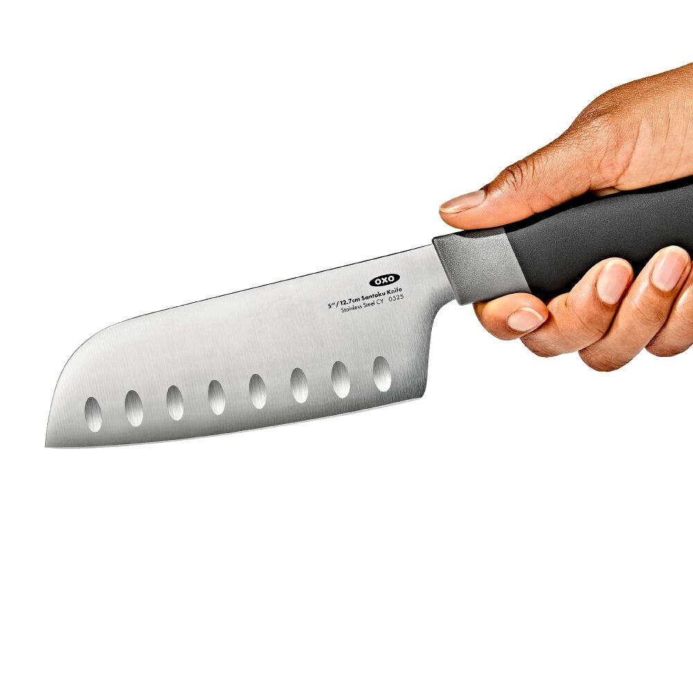 5 in Santoku Knife with Locking Sheath J4