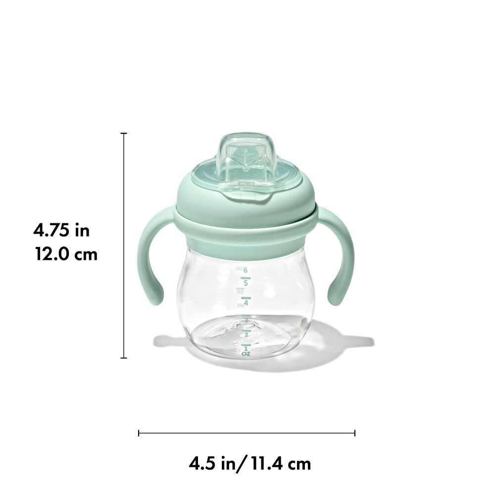 Transitions 6 Oz Soft Spout Sippy Cup with Removable Handles L0