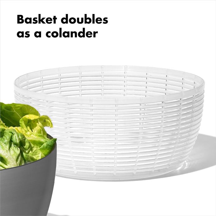 Steel Salad Spinner P1