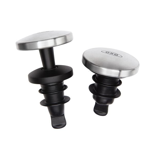 2-Piece Spillproof Wine Stopper F8