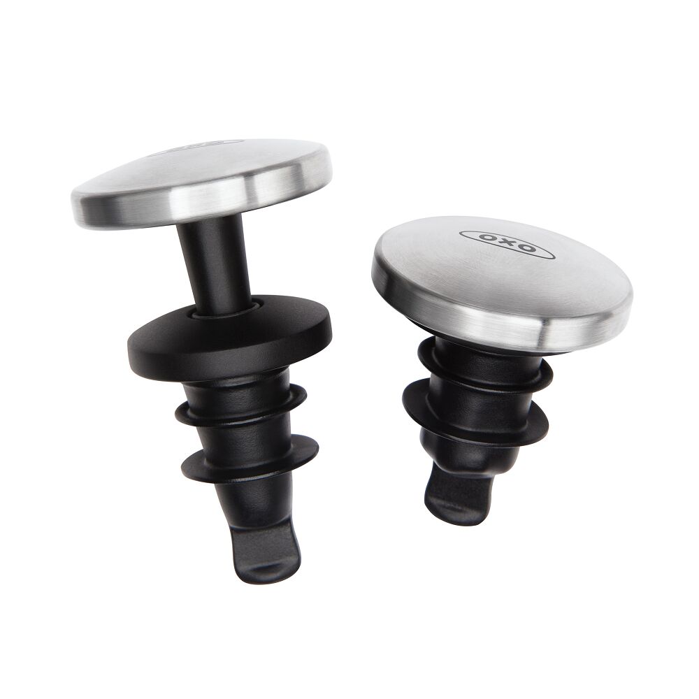 2-Piece Spillproof Wine Stopper F8