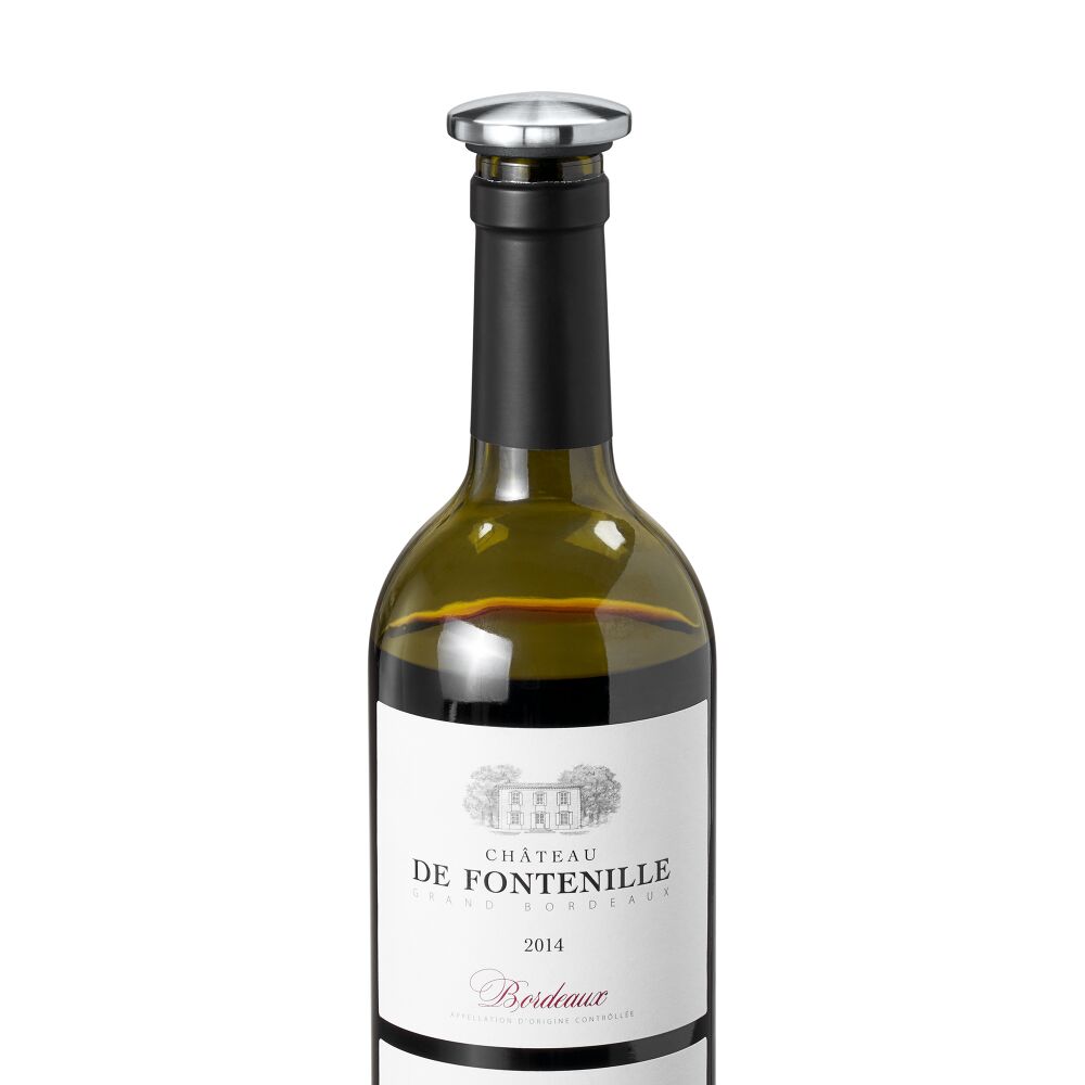 2-Piece Spillproof Wine Stopper F8