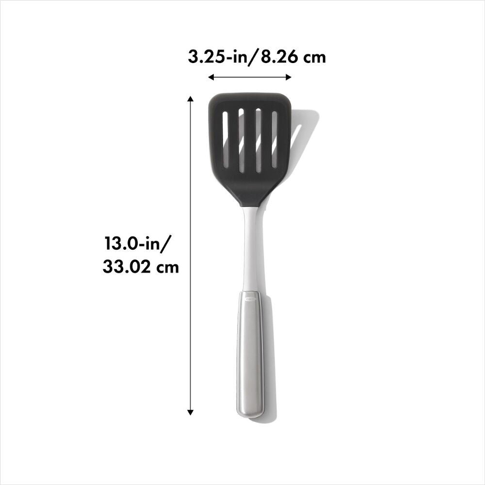 OXO Steel Silicone Flexible Turner M0