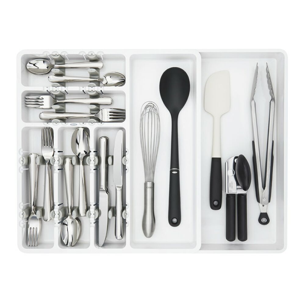 Large Expandable Utensil Organizer X7