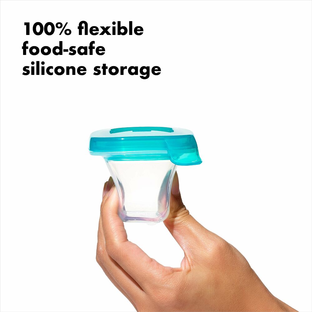 2 oz Baby Blocks™ Silicone Freezer Storage Containers Z7