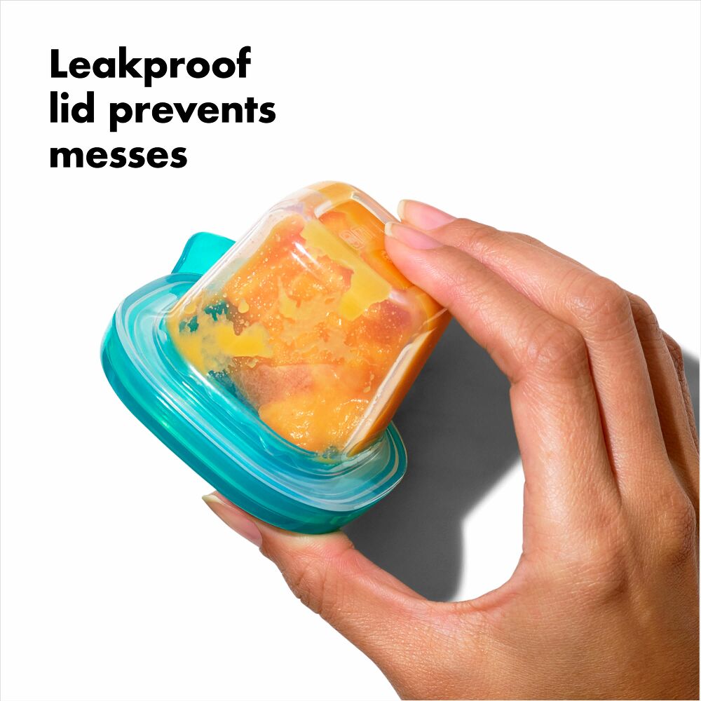 2 oz Baby Blocks™ Silicone Freezer Storage Containers K8