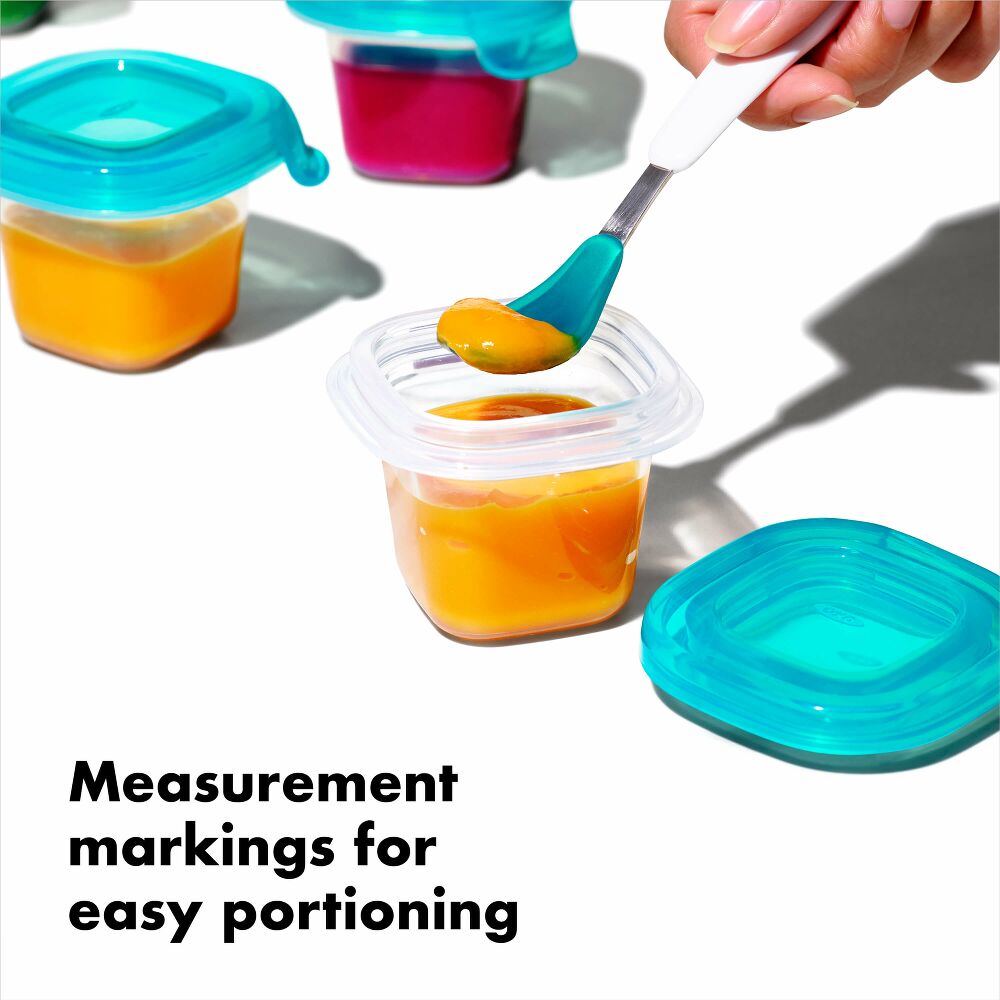 2 oz Baby Blocks™ Silicone Freezer Storage Containers Z7